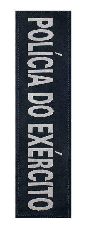 Identificação POLÍCIA DO EXÉRCITO 25,8cm X 7,4cm