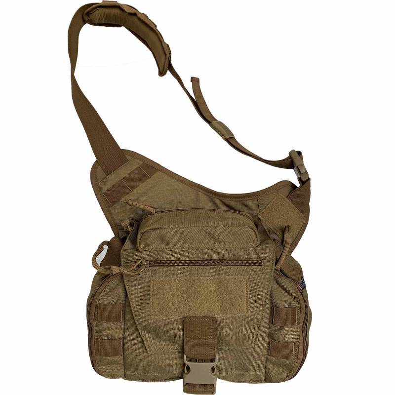Bolsa tática de ombro MARPAT Coyote