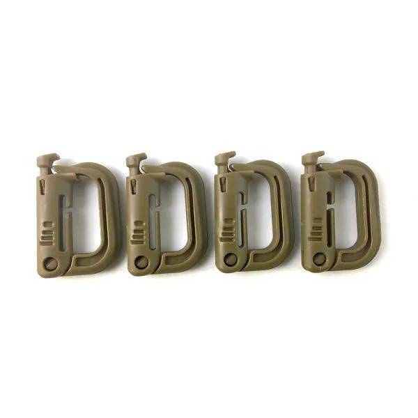 Clip Mosquetão 4x MARPAT Coyote