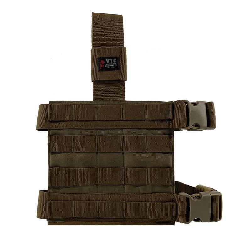 Placa de perna direita Mod MARPAT Coyote