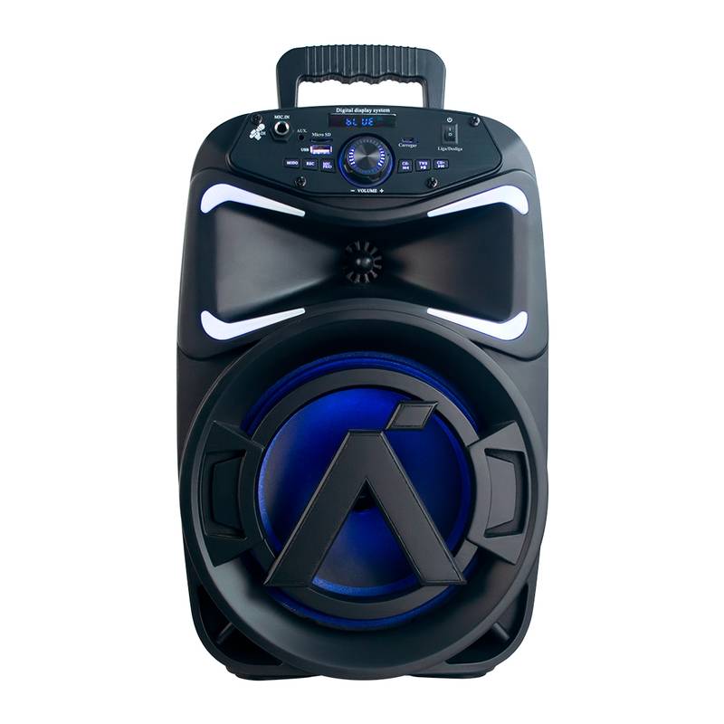 CAIXA DE SOM AMPLIFICADA BLUETOOTH 8" 250W