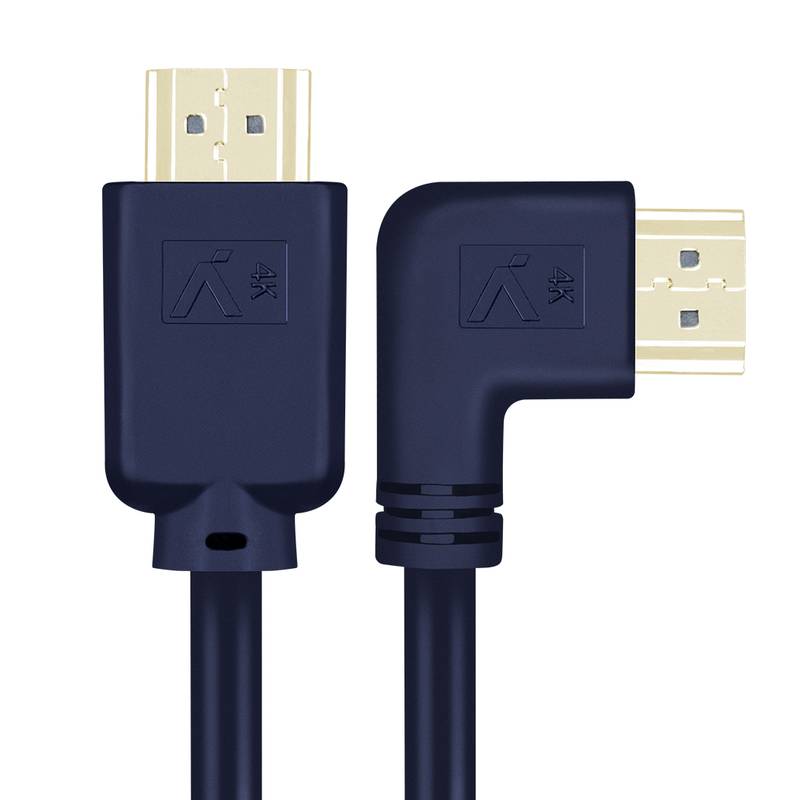 CABO HDMI 90° 2.0 4K 3D 19 PINOS  2 METROS