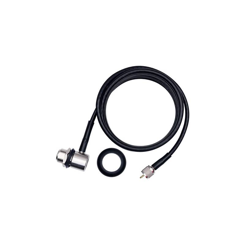 CABO RG58 5,5M CONECTOR MINI UHF MACHO MINI
