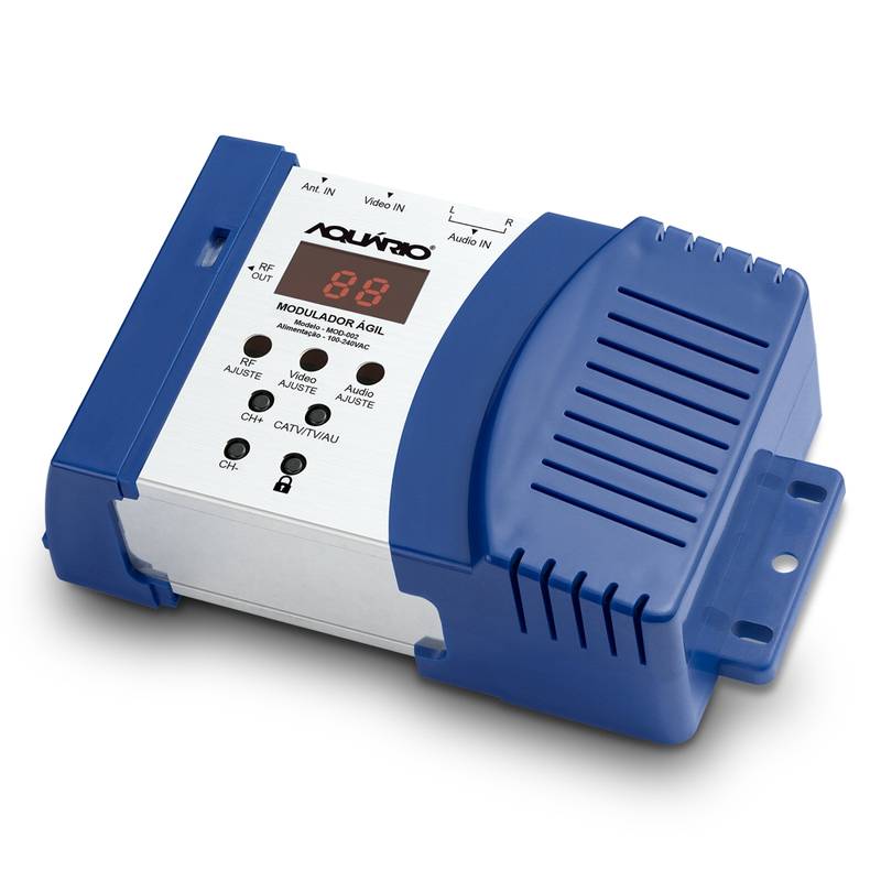 MODULADOR ÁGIL DE ÁUDIO E VÍDEO PARA TV/CATV