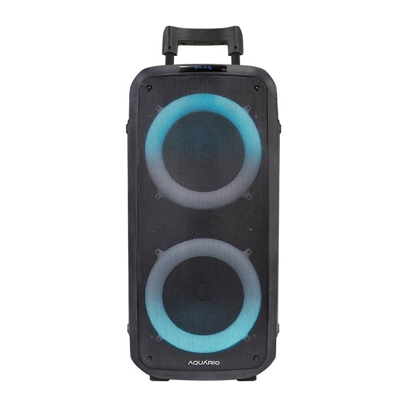 CAIXA DE SOM AMPLIFICADA BLUETOOTH 2X10" 2200W