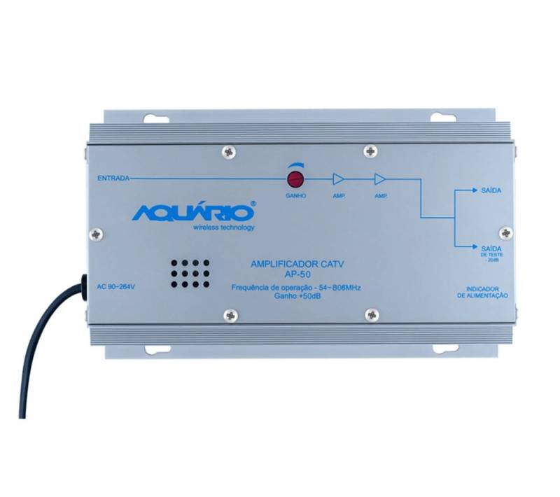 AMPLIFICADOR DE POTENCIA CATV FREQUENCIA 54-806MHZ 50DB