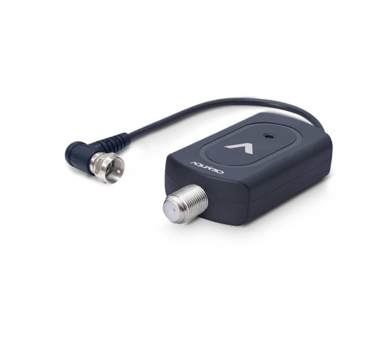 BOOSTER AMPLIFICADOR DE SINAIS INTERNO VHF-UHF-FM-HDTV, GANHO 26DB