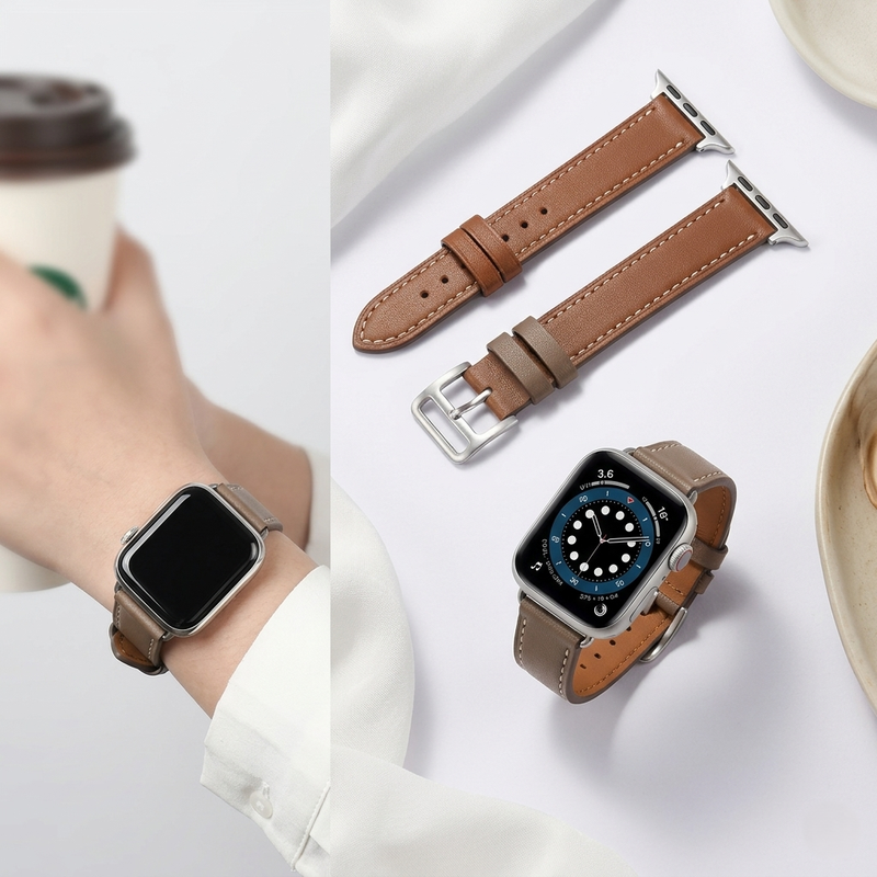 Pulseira de couro fit slim