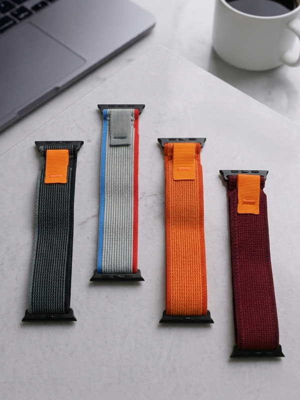 Pulseira Trail Loop Fecho Preto 42mm/44mm/45mm/47mm/49mm