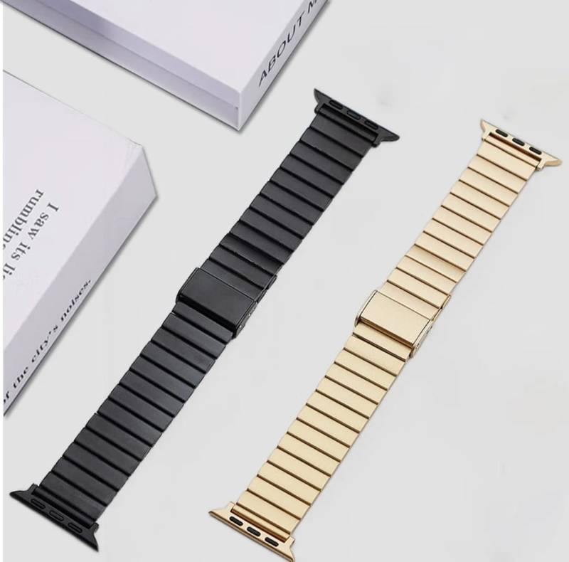Pulseira de aço 1 elo