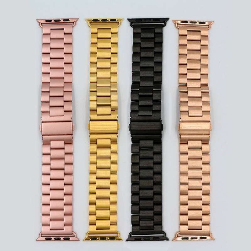 Pulseira de aço 3 elos