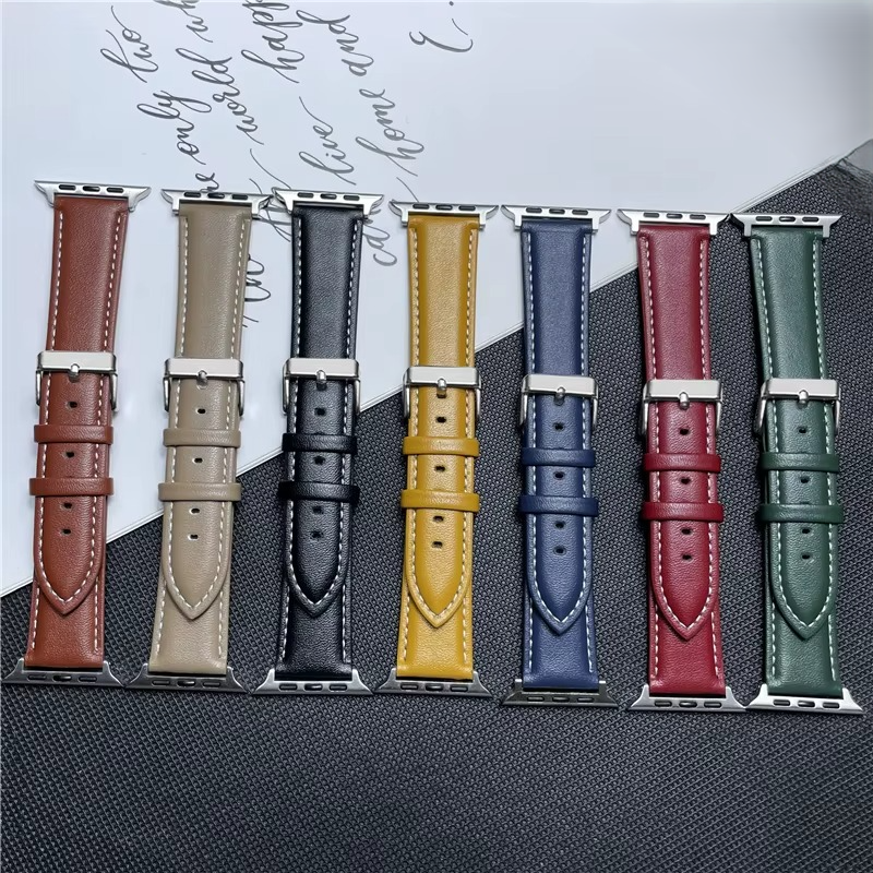 Pulseira de couro microfibra