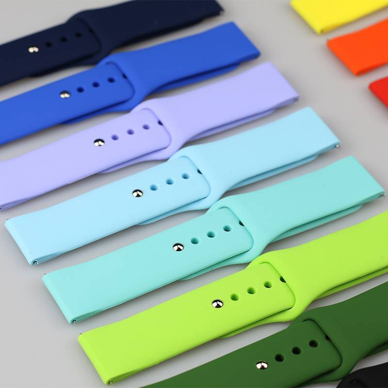 Pulseira Silicone de Pino 22mm