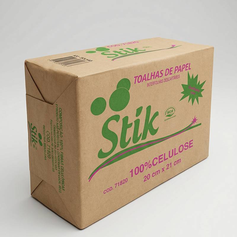 Interfolha 100% Celulose Stik – código 71820