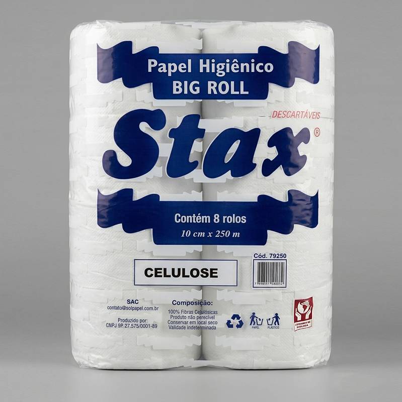 BigRoll 100% Celulose Stax – código 79250