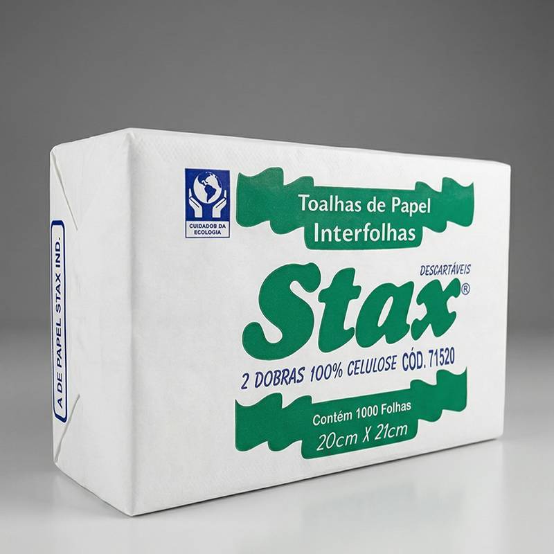Interfolha 100% Celulose Stax – código 71520